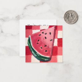 Jij bent één in een Melon Notitiekaartje