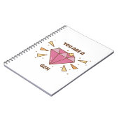Jij Bent een Juweel  Notitieboek (Linkerzijde)