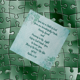 Jij Bent Een Kind Legpuzzelspel Schrift Legpuzzel