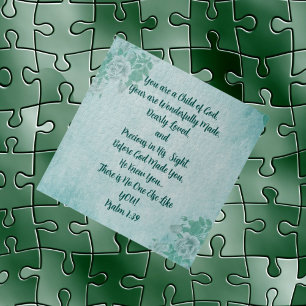Jij Bent Een Kind Legpuzzelspel Schrift Legpuzzel