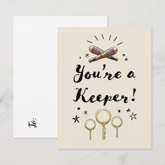 Jij Bent Een Krijger Notitiekaartje (Voorkant / Achterkant)