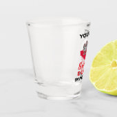 Jij bent een Poolse Shot Glass. Glas (Links)