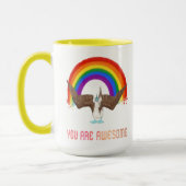 Jij Bent Een Prachtige Regenboogvogel Mok (Links)