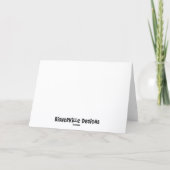 Jij bent een "Schoen"-in om... Grappige Valentijns Feestdagen Kaart (Achterkant)