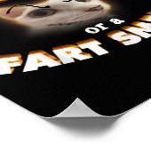 Jij Bent Een Slimme Kerel Of Een Scheet Snuffelaar Poster (Hoek)