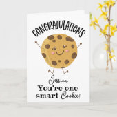 jij bent een slimme koek kaart (Gele Bloem)