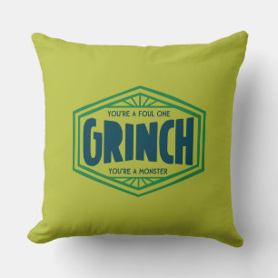 Jij bent een smerige Grinch Kussen