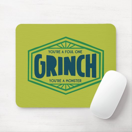 Jij bent een smerige Grinch Muismat (Met muis)