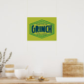 Jij bent een smerige Grinch Poster (Keuken)