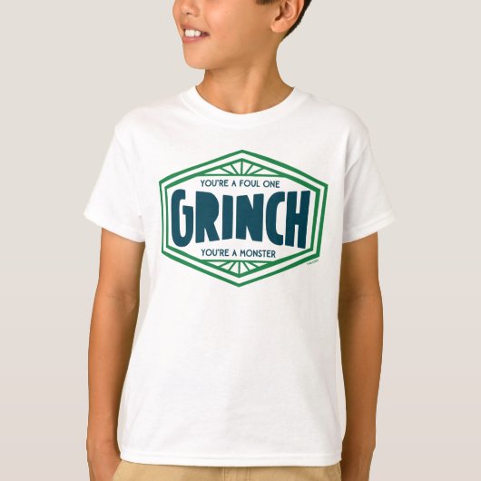 Jij bent een smerige Grinch T-shirt (Voorkant)