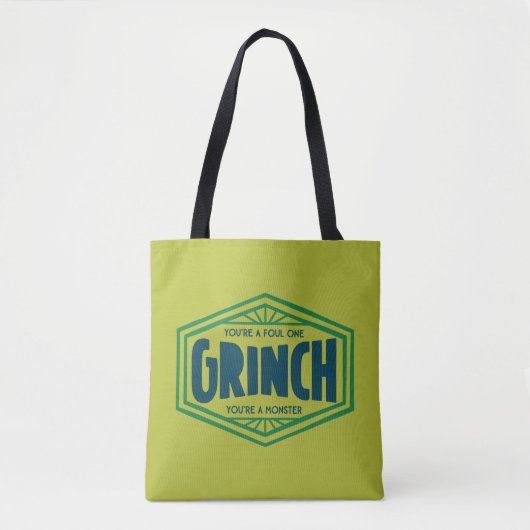 Jij bent een smerige Grinch Tote Bag (Voorkant)