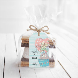 Jij bent een Uil Personaliseerde Valentijnsdag Cadeaulabel