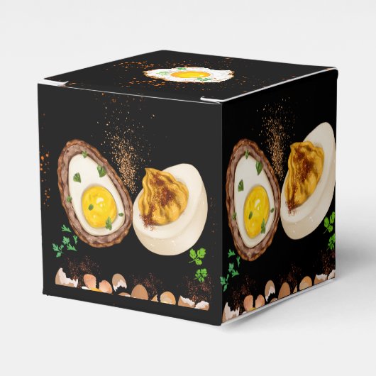 "Jij bent Egg-stra speciaal! Favorieten doos" Bedankdoosjes (Voorkant Zijde)
