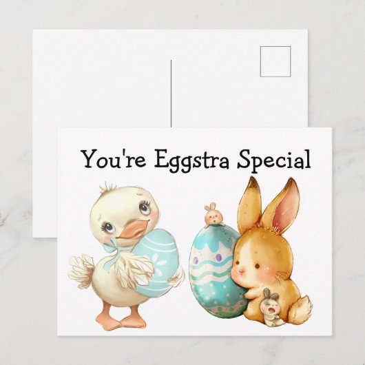 Jij bent Eggstra Special Briefkaart (Voorkant / Achterkant)