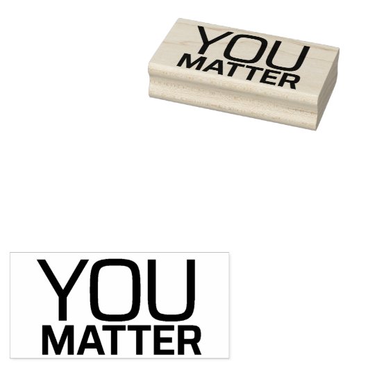 Jij Bent Ertoe 6 Rubberstempel (Gestempeld)