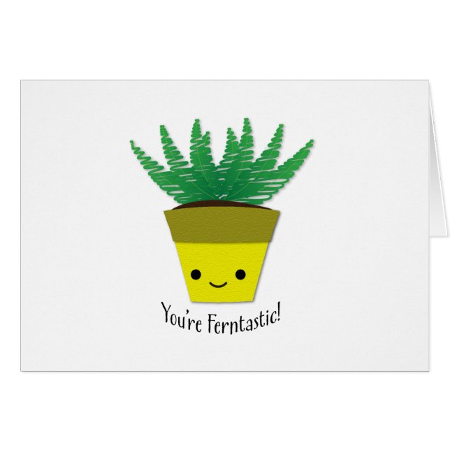 Jij bent Ferntastic Fern (Voorkant Horizontaal)