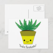Jij bent Ferntastic Fern Briefkaart (Voorkant / Achterkant)