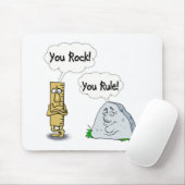 Jij bent gek, jij regel muismat (Met muis)