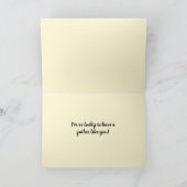 Jij bent gek, pa. Happy Vaderdag Card Kaart (Binnen)