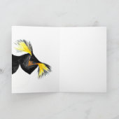 "Jij bent gek!" Rockhopper Penguin Enmoegement Kaa Kaart (Binnen)