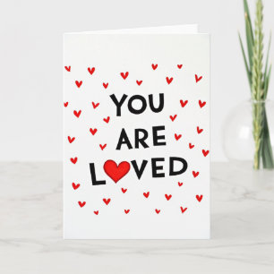 Jij Bent Geliefd Valentijnskaart Kaart