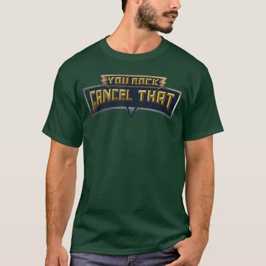 Jij bent geweldig Cancelhat Grappig meisje T-shirt (Voorkant)
