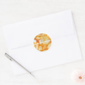 Jij bent gewoon de pit ronde sticker (Envelop)