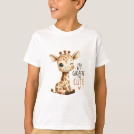 Jij Bent Giraffe Schattig Zoete Kunst T-shirt