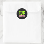 Jij Bent Goed Genoeg Duitse Meme Quote Ronde Sticker (Tas)