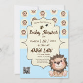 Jij bent Grrroot Mooie Leeuwenbaby Jongen  Kaart (Voorkant)