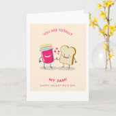 Jij bent helemaal mijn ding Gelukkige Valentijn Kaart (Gele Bloem)