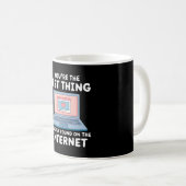 Jij bent het beste dat ik ooit op internet heb gev koffiemok (Voorkant rechts)