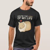 Jij bent het brood van mijn leven Funny Cat Valent T-shirt (Voorkant)