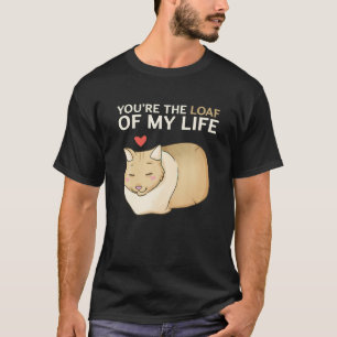 Jij bent het brood van mijn leven Funny Cat Valent T-shirt