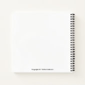 Jij bent het gekoesterde kind van God Notitieboek (Achterkant)