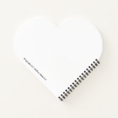 Jij bent het gekoesterde kind van God Notitieboek (Achterkant)