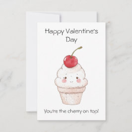 Jij bent het Ijs op de Taart! – Zoete Valentijnsda Kaart