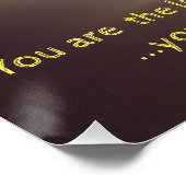 Jij bent het licht van de wereld! poster (Hoek)