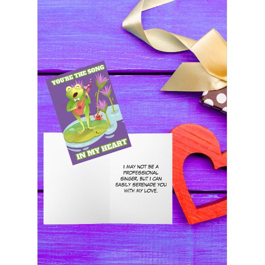 Jij Bent Het Lied In Mijn Hart Feestdagen Kaart