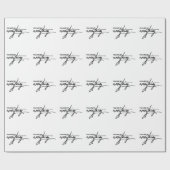 Jij bent het liefdescitaat van My Everything Valen Cadeaupapier (Vlak)