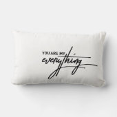 Jij bent het liefdescitaat van My Everything Valen Kussen (Achterkant)