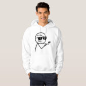 Jij bent het Man - tweezijdige Hoodie (Voorkant volledig)