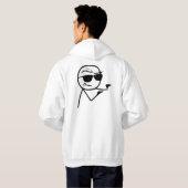 Jij bent het Man - tweezijdige Hoodie (Achterkant volledig)