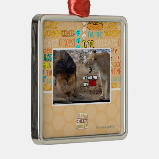 Jij bent het! metalen ornament (Rechts)