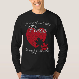 Jij Bent Het Ontbrekende Stuk Van Mijn Puzzel Vale T-shirt