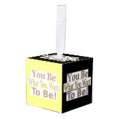 "Jij bent het!" Schattige ontwerp. Bestel nu Decoratie (Voorkant hoekig)