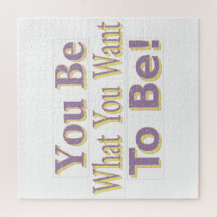 "Jij bent het!" Schattige ontwerp. Bestel nu Legpuzzel