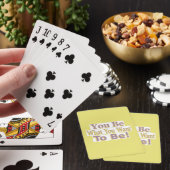 "Jij bent het!" Schattige ontwerp. Bestel nu Pokerkaarten (Insitu)