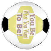 "Jij bent het!" Schattige ontwerp. Bestel nu Voetbal (Gedraaid)
