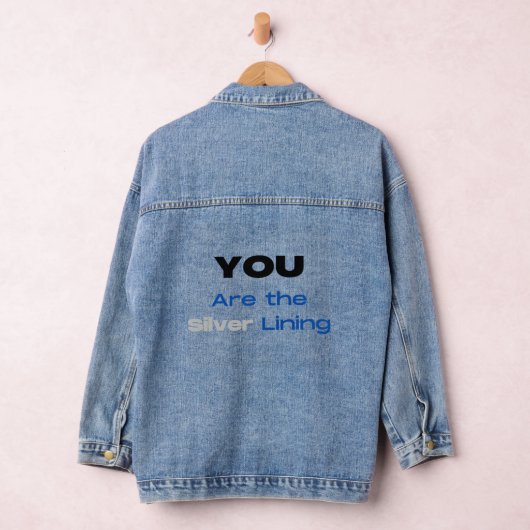 Jij bent het Silver Lining T-shirt Denim Jacket (Hangar)